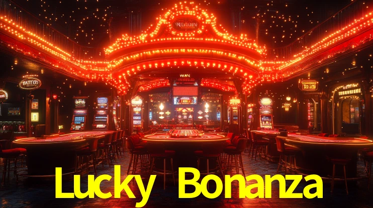 Interfaz de la app móvil Lucky Bonanza en un smartphone moderno