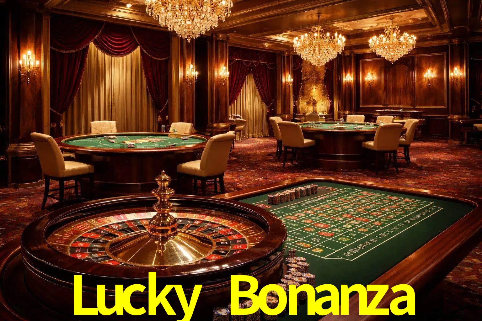 Una escena premium de mesa de casino en vivo con cartas, elementos de ruleta y un ambiente pulido de estudio de transmisión.